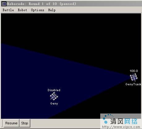 Java新学法之Robocode基本原理之坐标锁定（上）（图三）