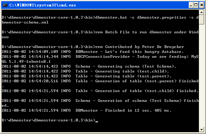 以MySQL为例介绍数据库测试工具dbmonster的使用