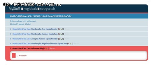 开源的单元测试工具Qunit