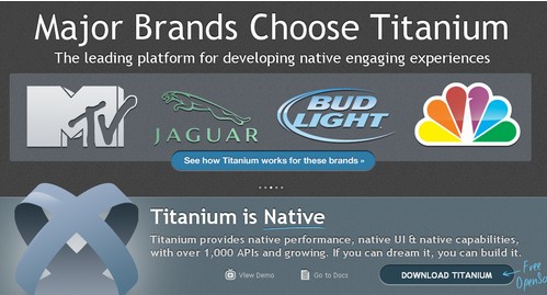 使用Javascript开发移动应用程序