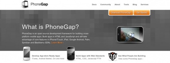使用Javascript开发移动应用程序