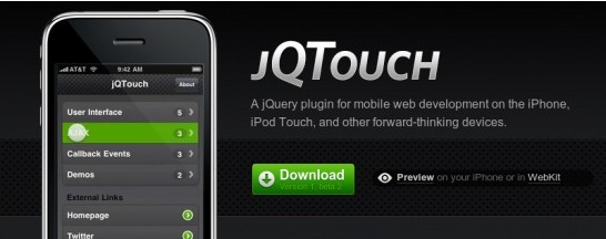 jQTouch