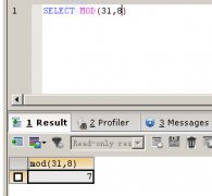 与MSSQL对比学习MYSQL的心得（六）--函数